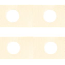 Entretela para Cortina Plastica com Furo 100mm Big Fios Rolo com 50 Metros