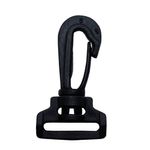 Mosquetao de Plastico Giratorio 603/25 25mm Preto