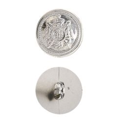 Botao Brasao KR 9250 32 20mm Pacote com 25un