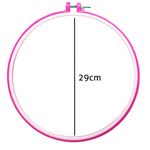 Bastidor-de-Plastico--Bastidor-de-Plastico-com-Tarracha--29cm-rosa-