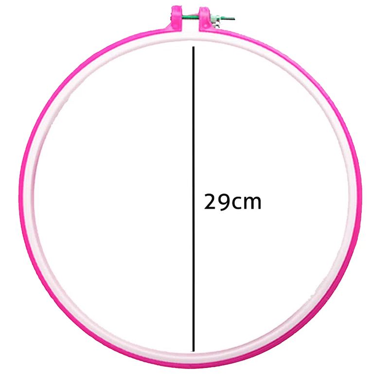 Bastidor-de-Plastico--Bastidor-de-Plastico-com-Tarracha--29cm-rosa-