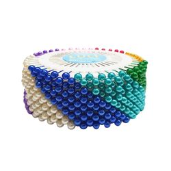 Alfinete de Costura em Disco Color Luli 3,8cm 12 Discos com 40un