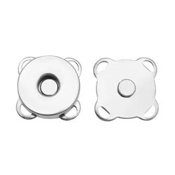 Botao Magnetico Costuravel Luli 18mm Pacote com 10UN