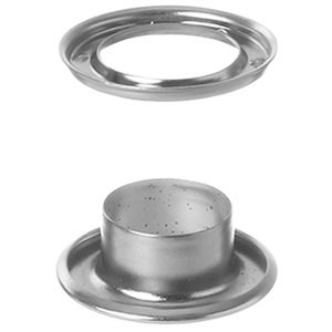Ilhos de Latao Com Arruela 3.L Eberle 14mm Pacote com 200un