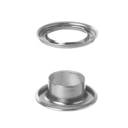 Ilhos 45 de Ferro Com Arruela 150.075.050.F Eberle 7,5mm Pacote com 200un