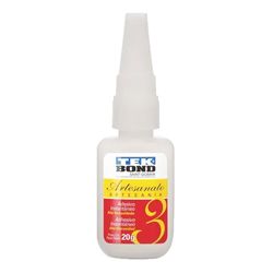 Adesivo Instantaneo N3 Tek Bond 20g