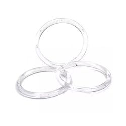 Argola de Plastico 75mm Ritas A075 Pacote com 36un