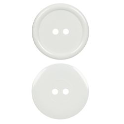 Botao Ritas 2 Furos 40mm Pacote com 25un