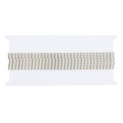 Corrente de Strass SS16 Pedra de 4mm Rolo com 4,5 Metros