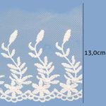 Bordado-com-Tule-Luli-H8718A3-13cm-Peca-com-137-Metros-BRANCO