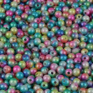 Perola Bicolor Luli 6mm Pacote com 500g