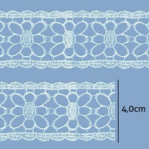 Renda Guipir Luli 4cm 52649 Peca com 13,70 Metros