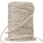 Fio-de-Sisal-Sem-Rasar-RReL-300-1-25mm-Rolo-com-78-Metros-NATURAL
