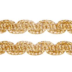 Passamanaria Metalizada Luli 10mm 8600 Peca com 10 Metros