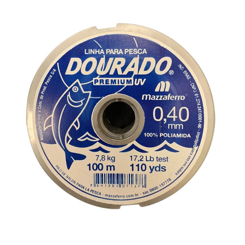 Linha-para-Pesca-Dourado-Premium-UV-Mazzaferro-040mm-100-Metros