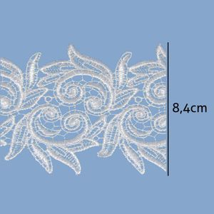Renda Guipir LULI 113127 8,4cm 13,70 Metros