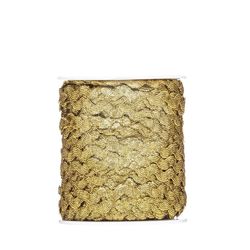 Sianinha Metalizada 5mm Luli Rolo com 50 Metros