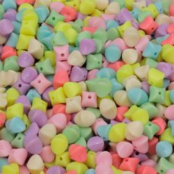 Micanga Entremeio Irregular B028 Luli 8mm pacote com 500g