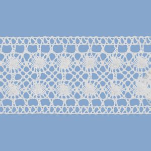 Renda de Algodao Paraiba 120552 6,6cm Peca com 20 Metros