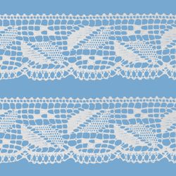 Renda de Algodao Paraiba 430256 3,2cm Peca com 20 Metros