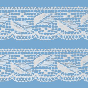 Renda de Algodao Paraiba 430256 3,2cm Peca com 20 Metros