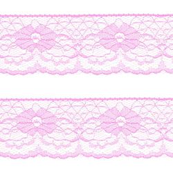 Renda de Nylon Najar 3,7cm 900/37 Rolo com 50 Metros