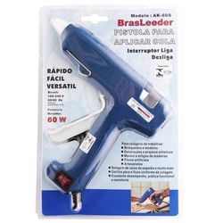 Pistola de Cola Quente Profissional BrasLeeder 60w AK-60S