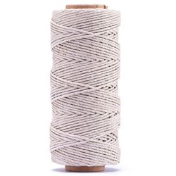 Cordao de Canhamo Luli 1,5mm 110 Rolo com 60 Metros