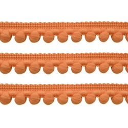 Fita Grelot Pompom Mini 13mm Hak Rolo com 10 Metros