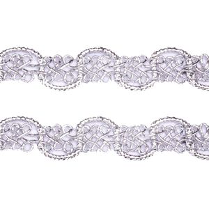 Passamanaria Metalizada Luli 12mm 026 Peca com 10 Metros