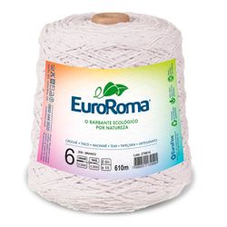 Barbante EuroRoma Colorido 4/6 Rolo com 610 Metros