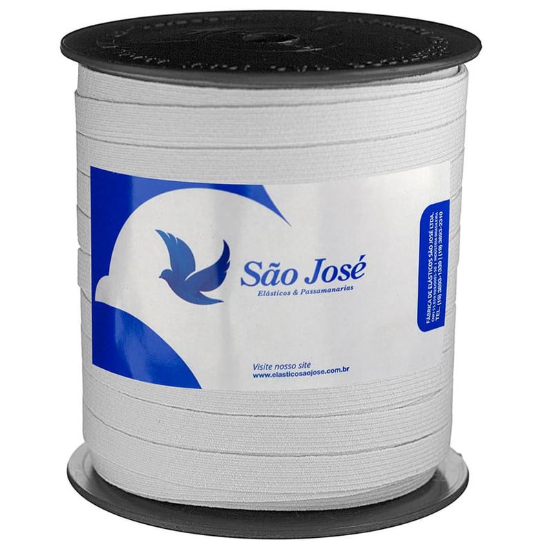 Elastico-Chato-Pigeon-Sao-Jose-Nº18-11mm-Rolo-com-100-Metros
