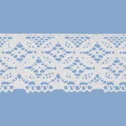 Renda de Algodao Paraiba 1025 5,5cm Peca com 20 Metros