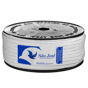 Elastico Chato Pigeon Sao Jose Nº06 4mm Rolo com 100 Metros