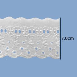 Passa Fita de Poliester 7cm Luli 7002 Rolo com 13,70 Metros