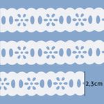 Passa-Fita-Marilda-Margarida-Mod-02-23cm-10-Metros-216-BRANCO