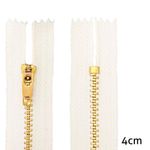 Ziper-de-Metal-Dourado-501-branco-4cm