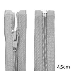 Ziper Destacavel com Nylon n°5 Luli com 45cm Pacote com 10un
