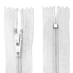 Ziper-Nylon-Fixo-Fino-branco-100metros