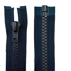 Ziper Destacavel com Plastico n°8 Luli com 70cm Pacote com 10un