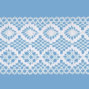 Renda de Algodao Paraiba 1013 8cm Peca com 20 Metros