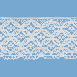 Renda de Algodao Paraiba 1023 7cm Peca com 20 Metros