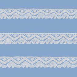 Renda de Algodao Paraiba 477436 1,6cm Peca 20 Metros
