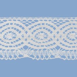 Renda de Algodao Paraiba 1021 7cm Peca com 20 Metros
