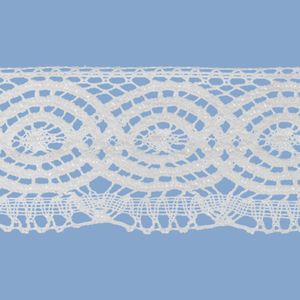 Renda de Algodao Paraiba 1021 7cm Peca com 20 Metros