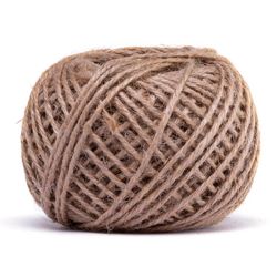 Cordao de Juta Luli 2mm 0098 Rolo com 45 Metros