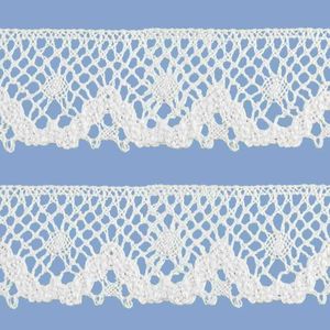 Renda de Algodao Paraiba 141832 3,3cm Peca com 20 Metros