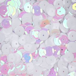 Lantejoula Irisada 8mm Lantecor Pacote com 1000un