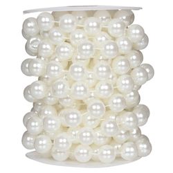 Corrente de Perola ABS Luli 14mm Rolo com 4,5 Metros