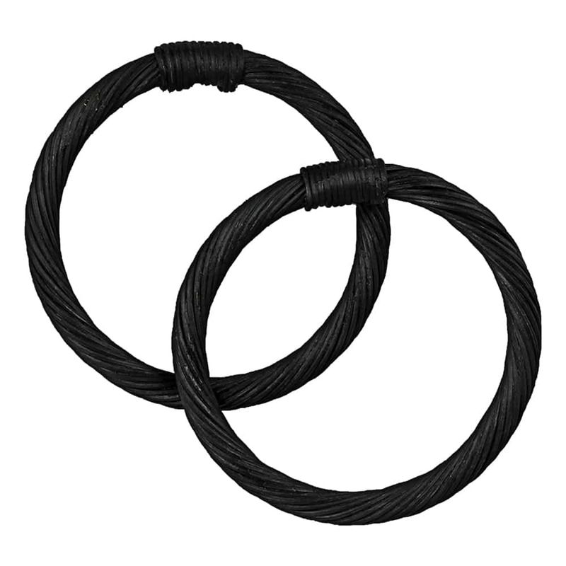 Alca-para-Bolsa-de-Rattan-Luli-13cm-preto